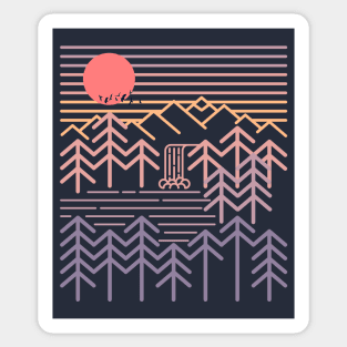 Sunset Valley Sticker